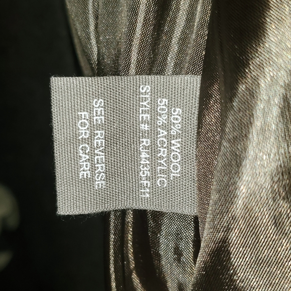 Brown Floral Wool Ryu Anthropologie Jacket - Picture 4 of 9